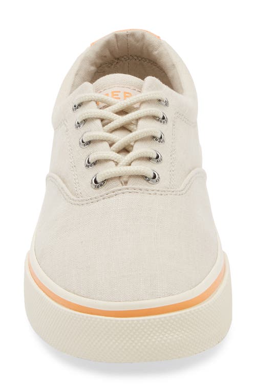Sperry Top-sider® Sperry Halyard Cvo Canvas Sneaker In Linen Grey