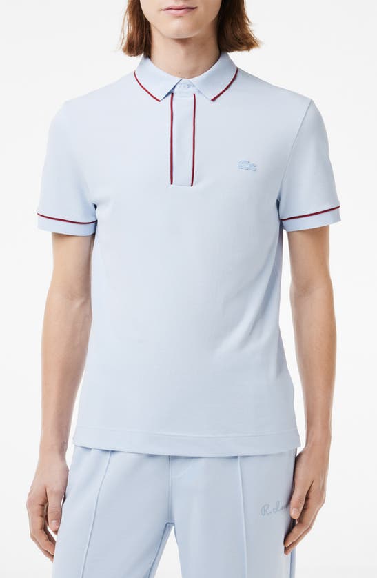 Lacoste Regular-fit Paris Stretch Piqu¿ Polo Shir In J2g Phoenix