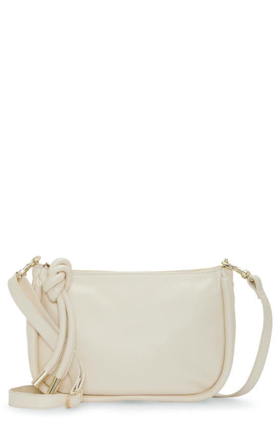 Vince Camuto Basha Leather Crossbody Bag In Coconut Cream