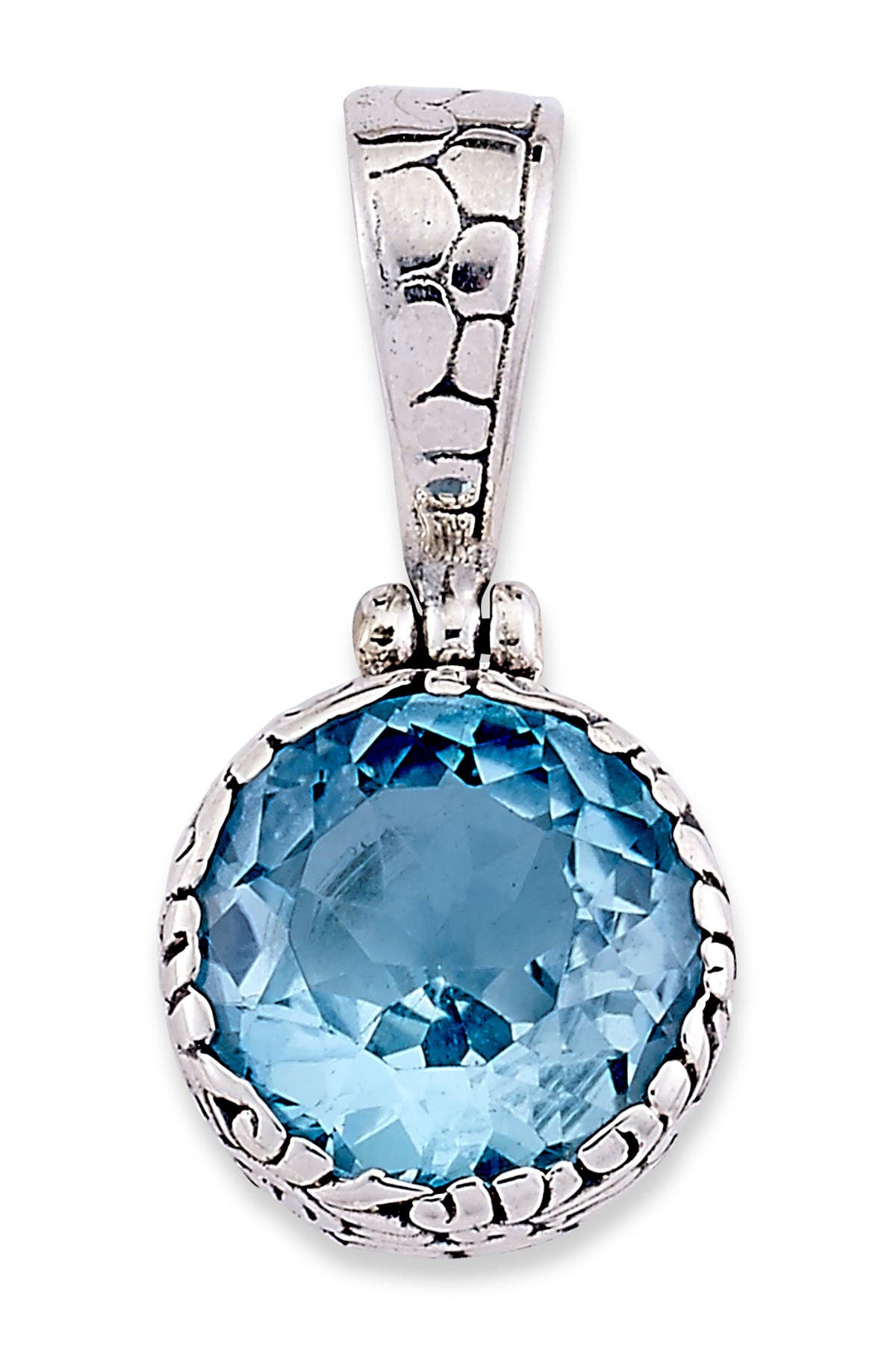 h samuel blue topaz necklace