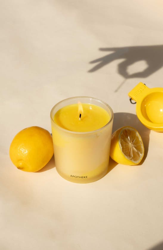 Shop Apotheke Market Candle In Meyer Lemon