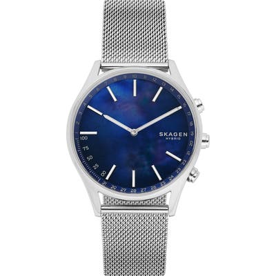 Skagen Holst Hybrid Mesh Strap Smartwatch, 40Mm
