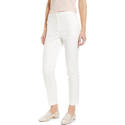 Vince Camuto Front Zip Leggings, Ivory