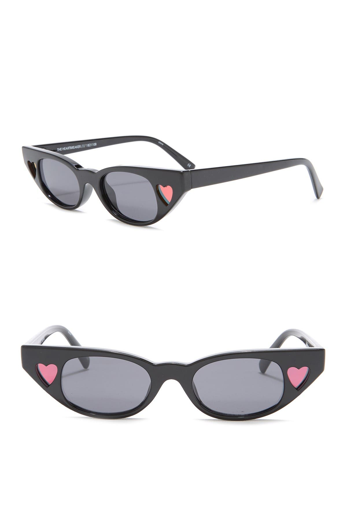 skinny cat eye glasses
