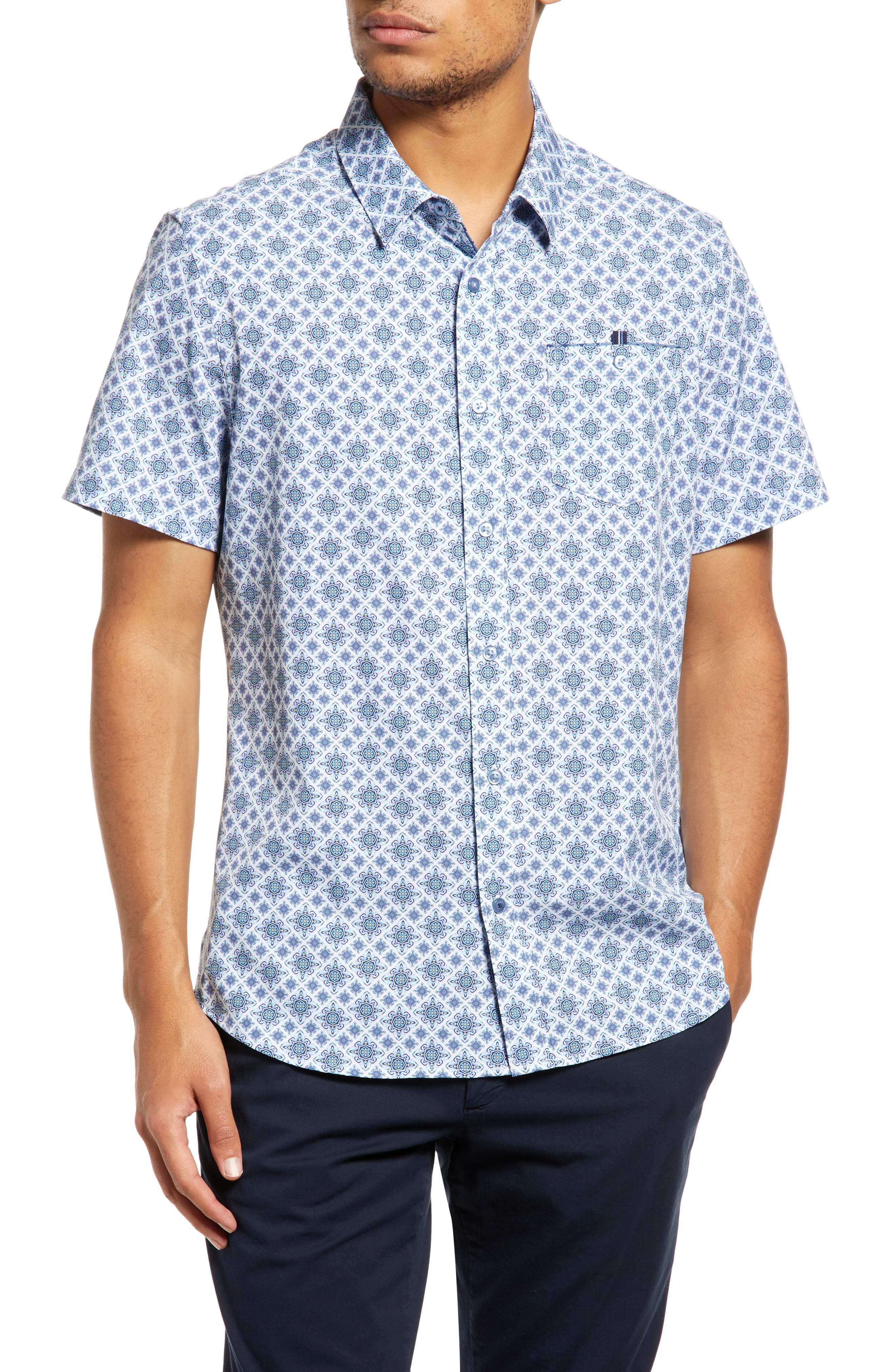 Babylon Short Sleeve Button-Up 