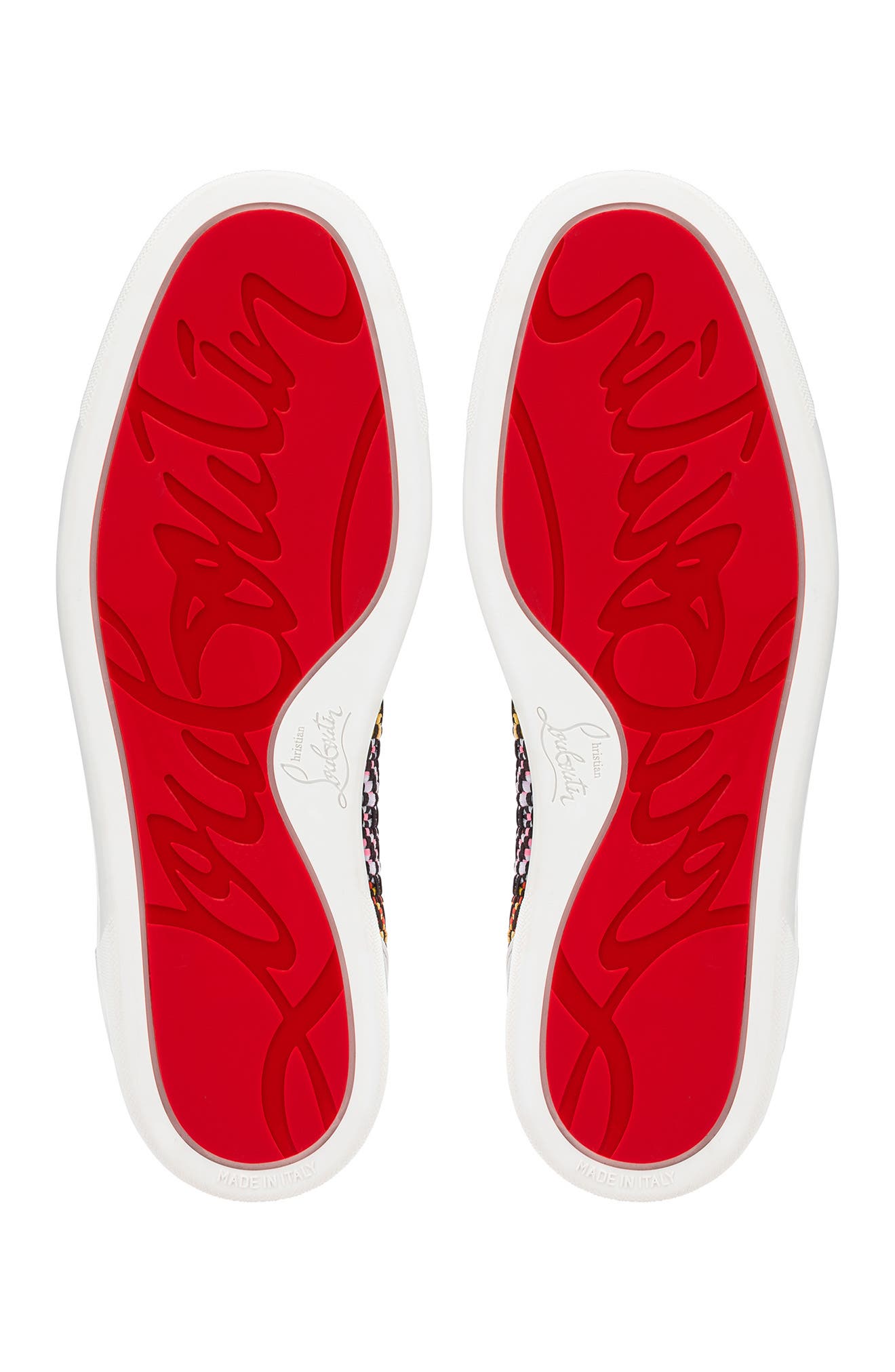 Christian Louboutin Louis Junior Flat Sneaker in Version Multi