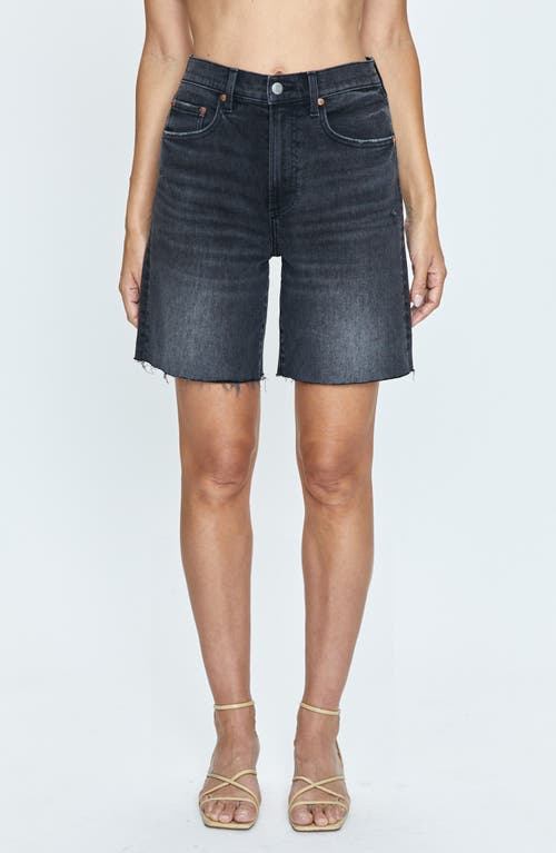 Pistola Kaylee High Waist Raw Hem Denim Shorts Citadel Vintage at Nordstrom,