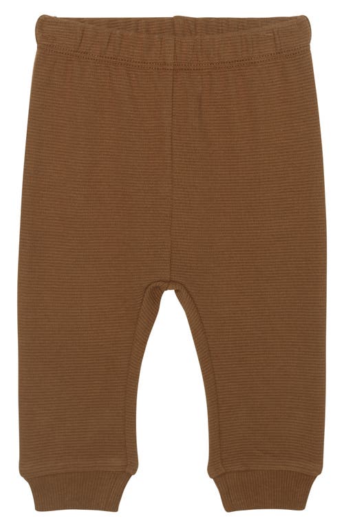 Pl Baby By Petit Lem Faux Shearling Sweatshirt, Leggings & Socks Set In Reindeer