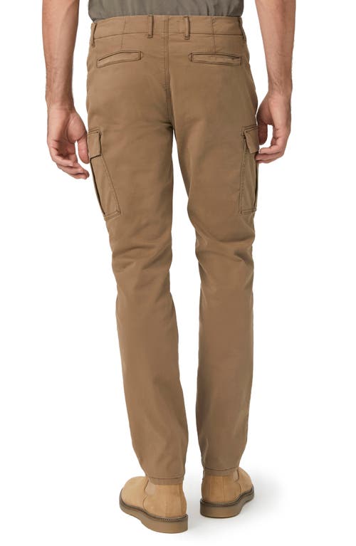 Shop Paige Ronin Tapered Sateen Cargo Pants In Dusty Trail