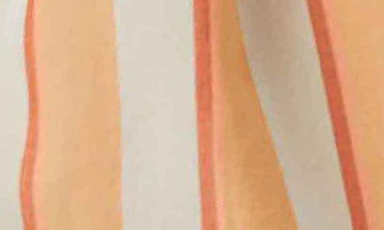 Free People Palash Yarn-dyed Baggy Cargo Pants In Creamsicle Combo