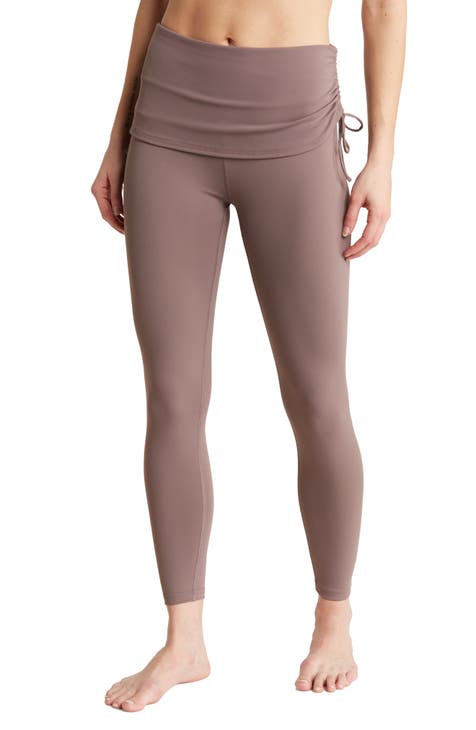 Apana High Waisted Ultra Cozy Leggings with Pockets Cranberry