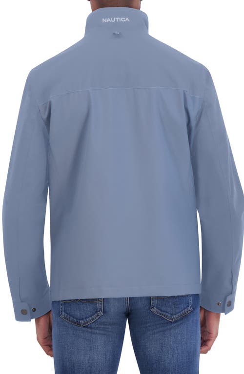 Nautica Lightweight Stretch Water Resistant Golf Jacket In China Blue