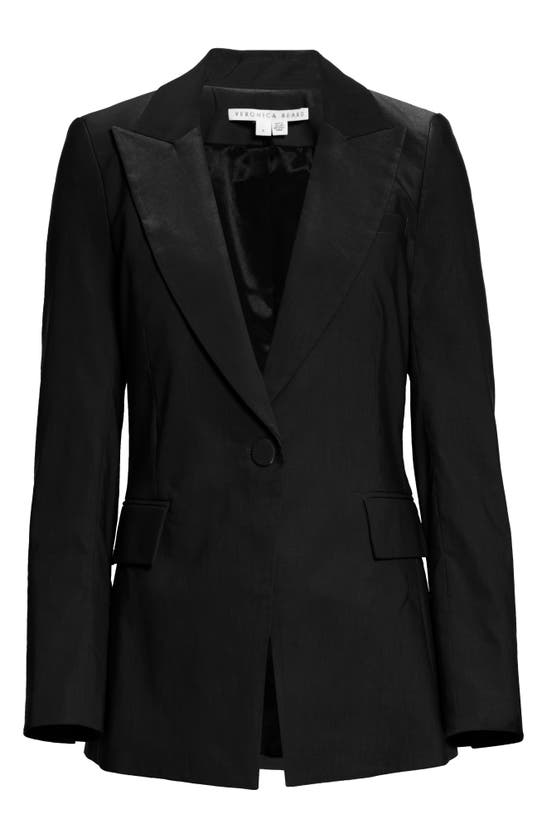 Veronica Beard Long & Lean Dickey Jacket In Black | ModeSens