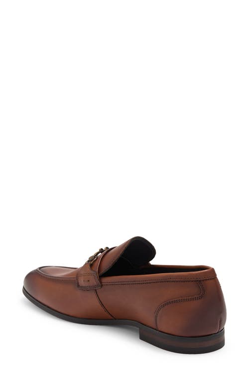 Vittorio Russo Leyton Horsebit Loafer In Cognac