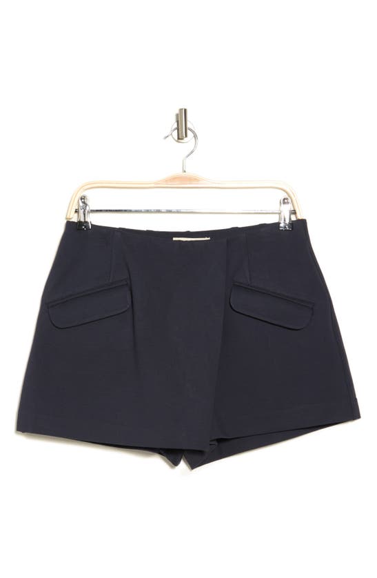 Lucky Brand Ponte Skort In Blue