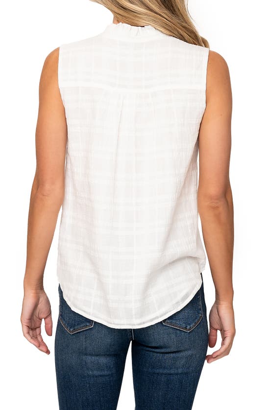 Gibsonlook Cameron Cotton Gauze Tank Top In White