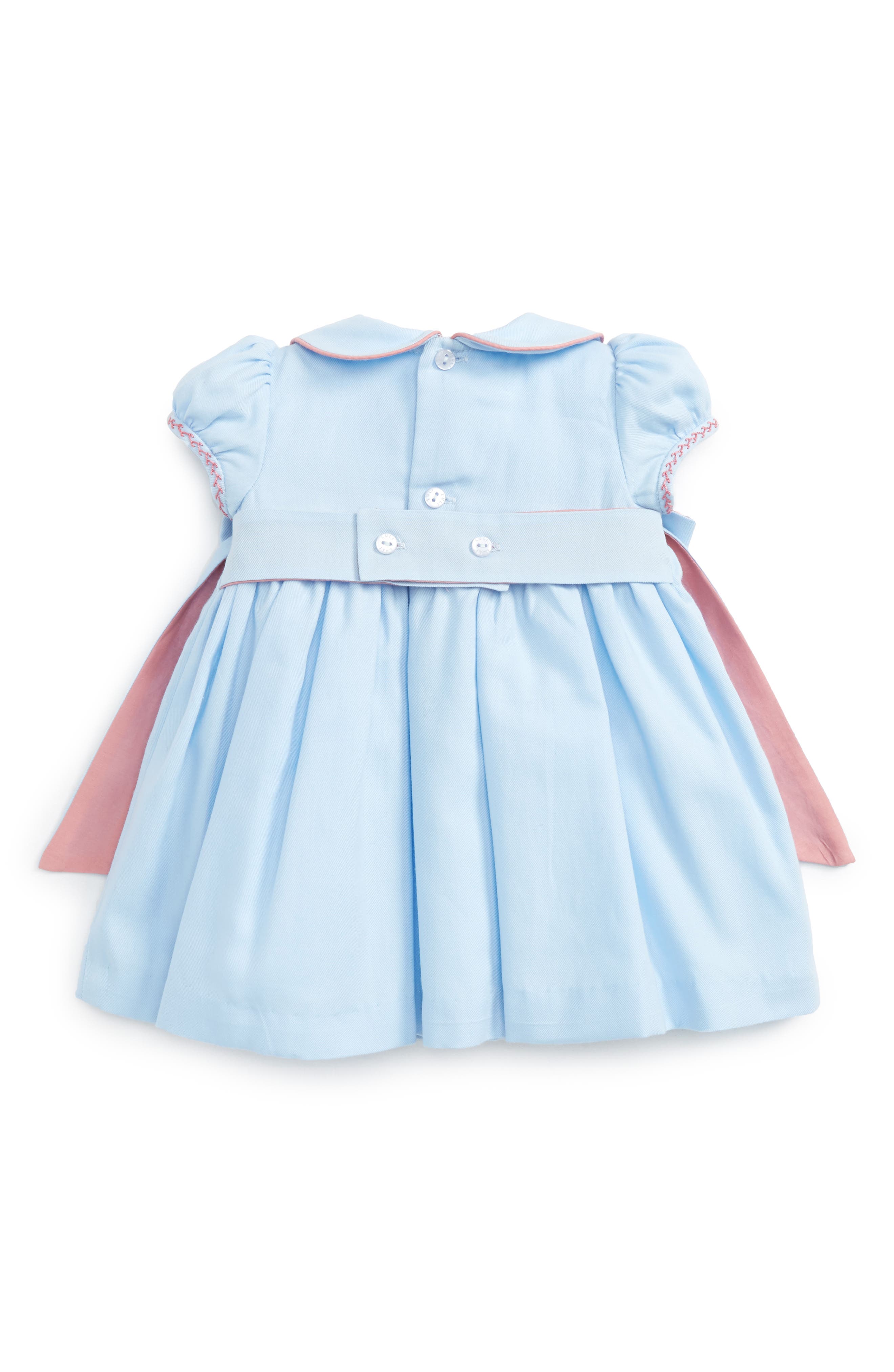 Luli & Me Charlotte Smocked Dress (Baby Girls) | Nordstrom