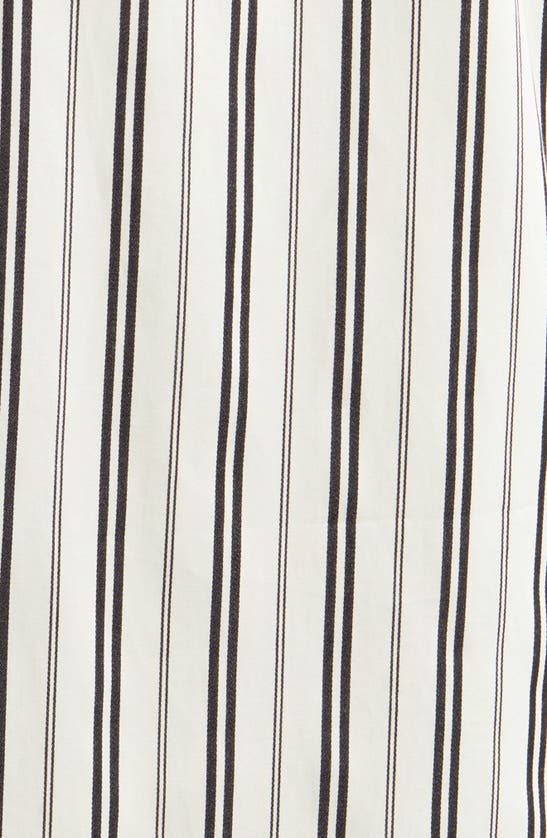 Hugo Boss Erato Stripe Button-up Shirt In Open White
