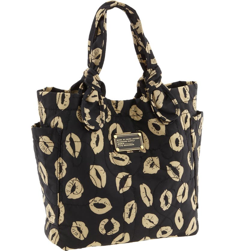 MARC JACOBS MARC BY MARC JACOBS 'Pretty Nylon - Little Tate' Tote, Main, color, BLACK MULTI MLLE