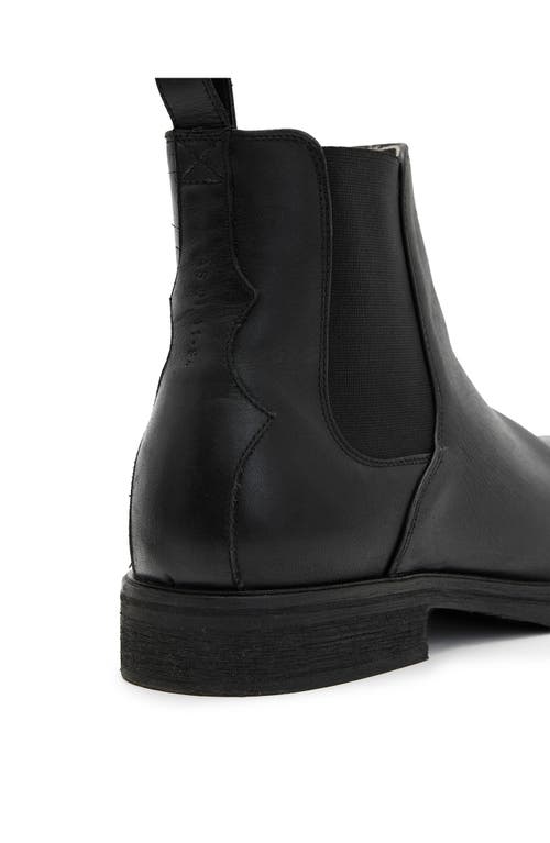 Shop Allsaints Creed Chelsea Boot In Black