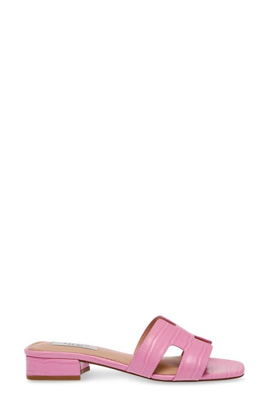 STEVEN NEW YORK STEVEN NEW YORK HUTCHY CROC EMBOSSED SANDAL 