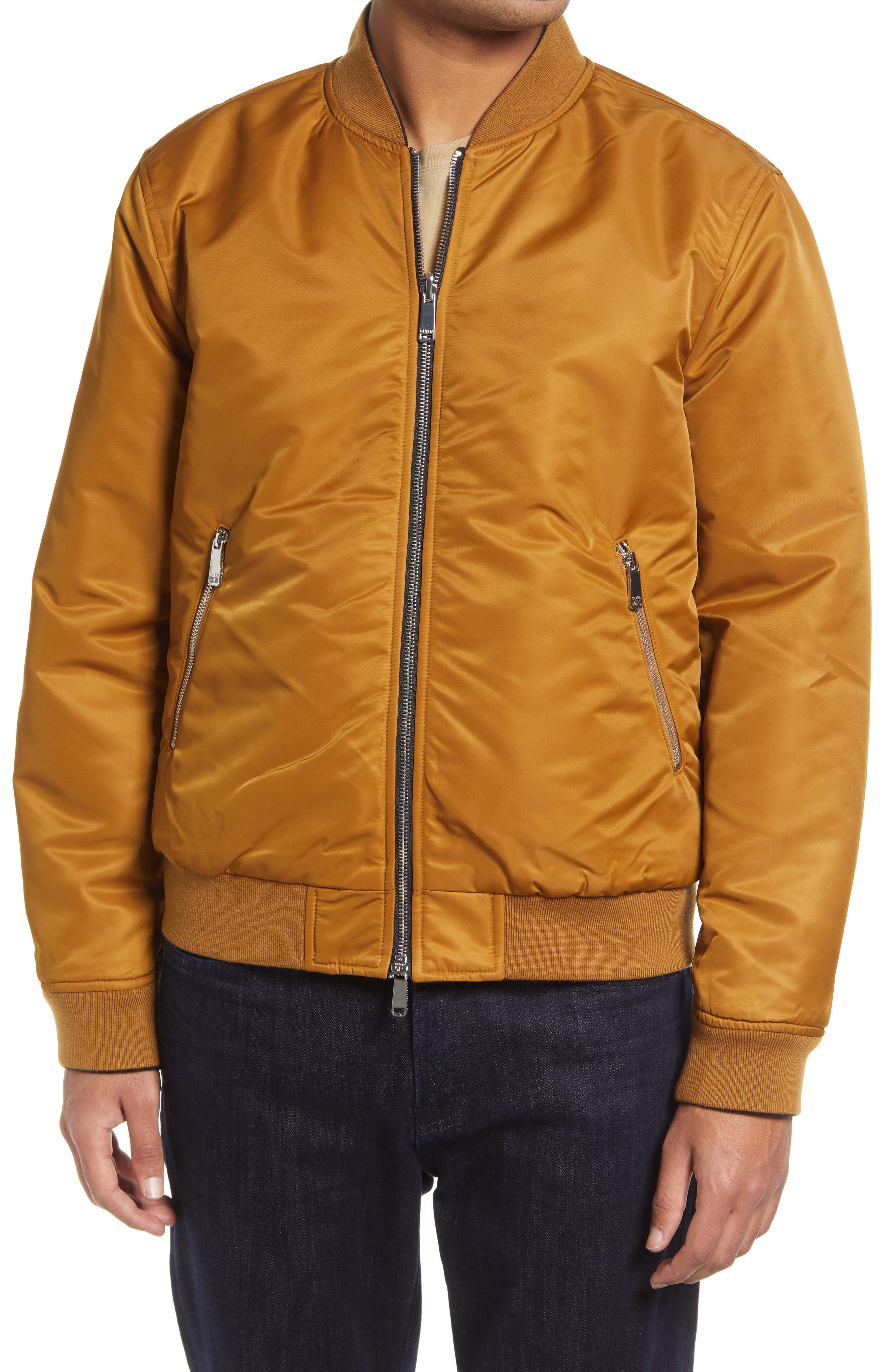 7 For All Mankind Nylon Bomber Jacket 