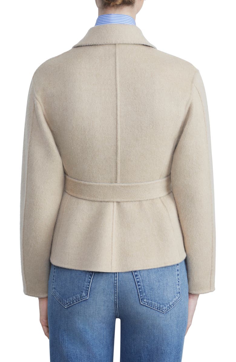 Lafayette 148 New York Reversible Belted Wool & Cashmere Jacket | Nordstrom