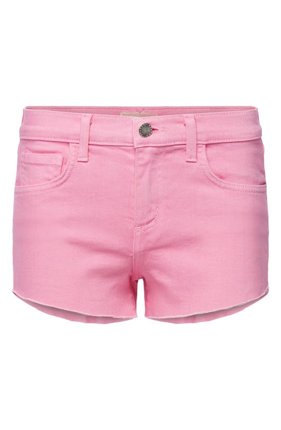 L Agence Audrey Cutoff Shorts In Rose Bloom