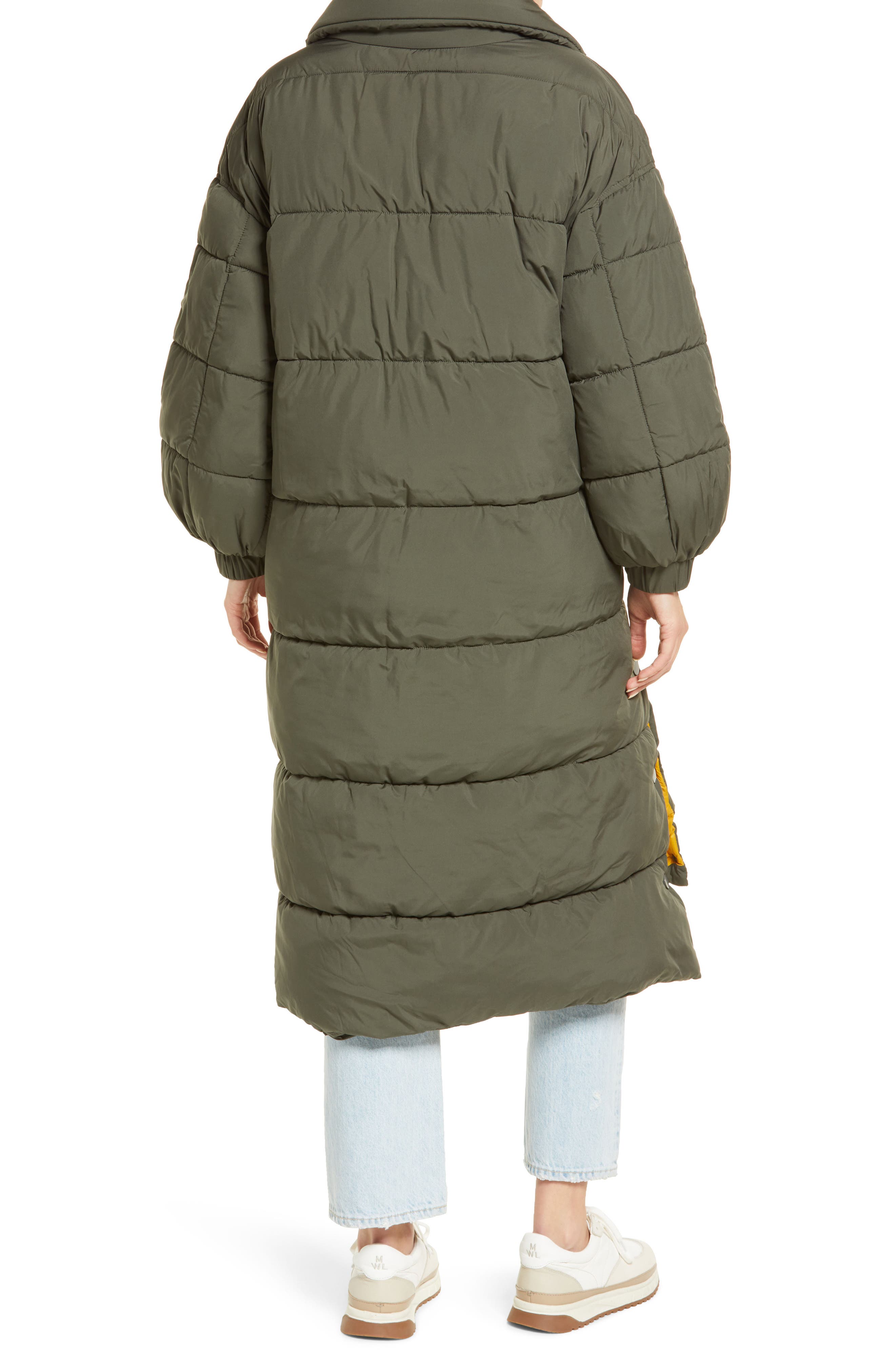 nordstrom long puffer coat