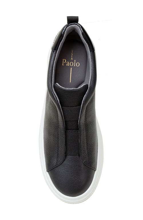 Shop Linea Paolo Golde Platform Sneaker In Black