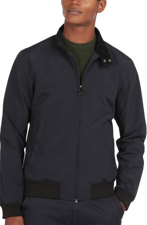 Barbour Royston Casual Water Resistant Jacket Black at Nordstrom,