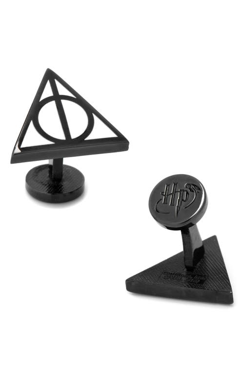 Cufflinks, Inc. Harry Potter Deathly Hallows Cuff Links in Black at Nordstrom