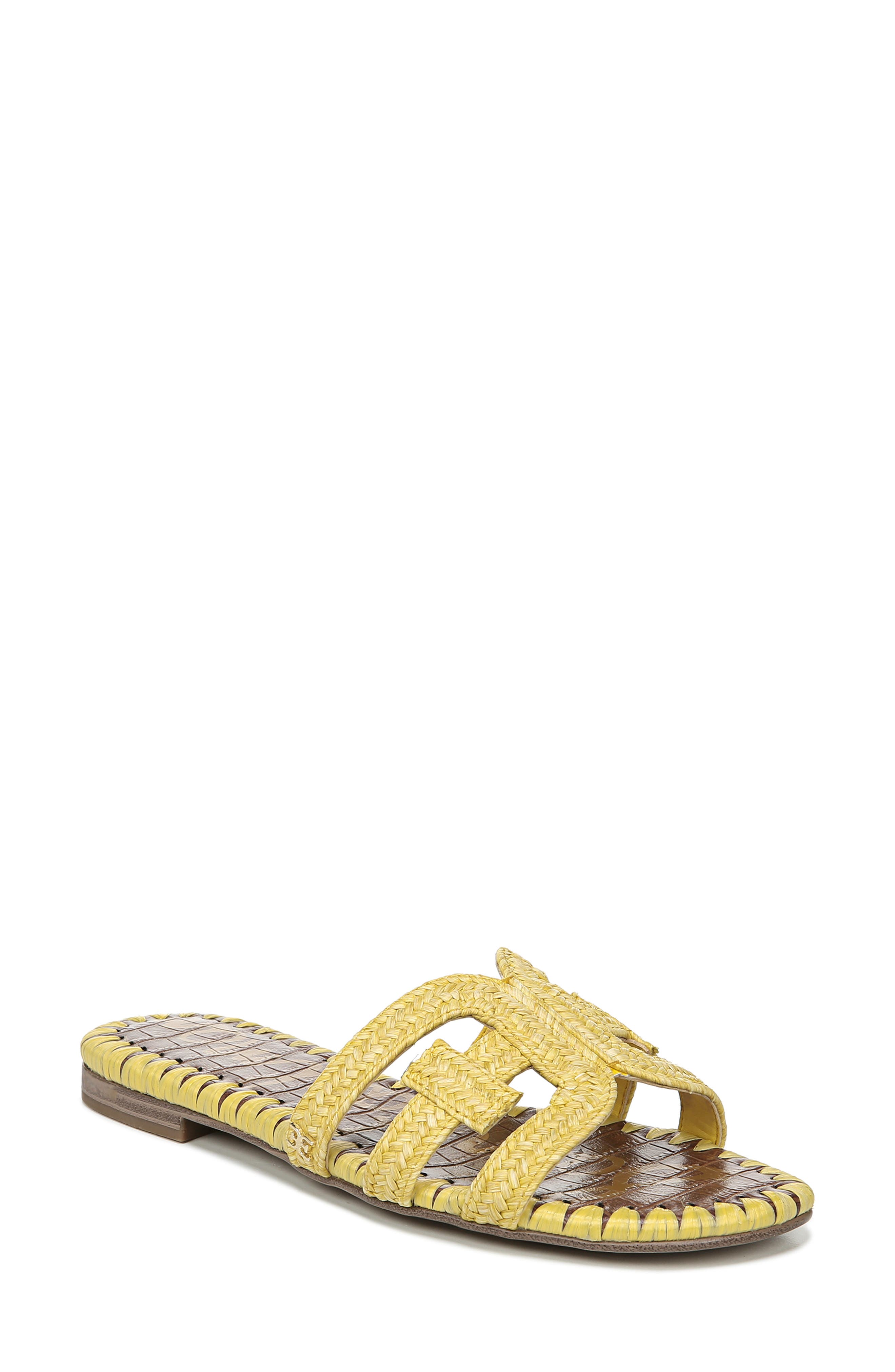 Sam Edelman Beckie Slide Sandal- Yellow
