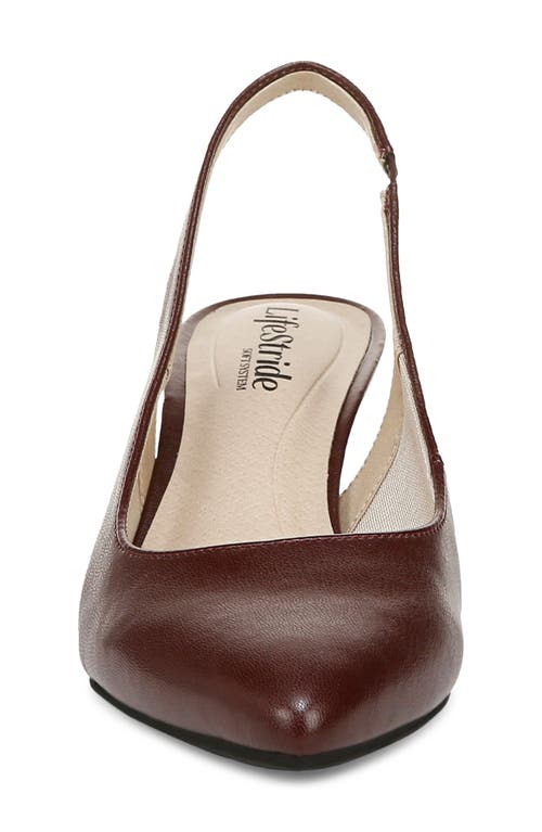 LIFESTRIDE LIFESTRIDE ANNALISE SLINGBACK POINTED TOE PUMP