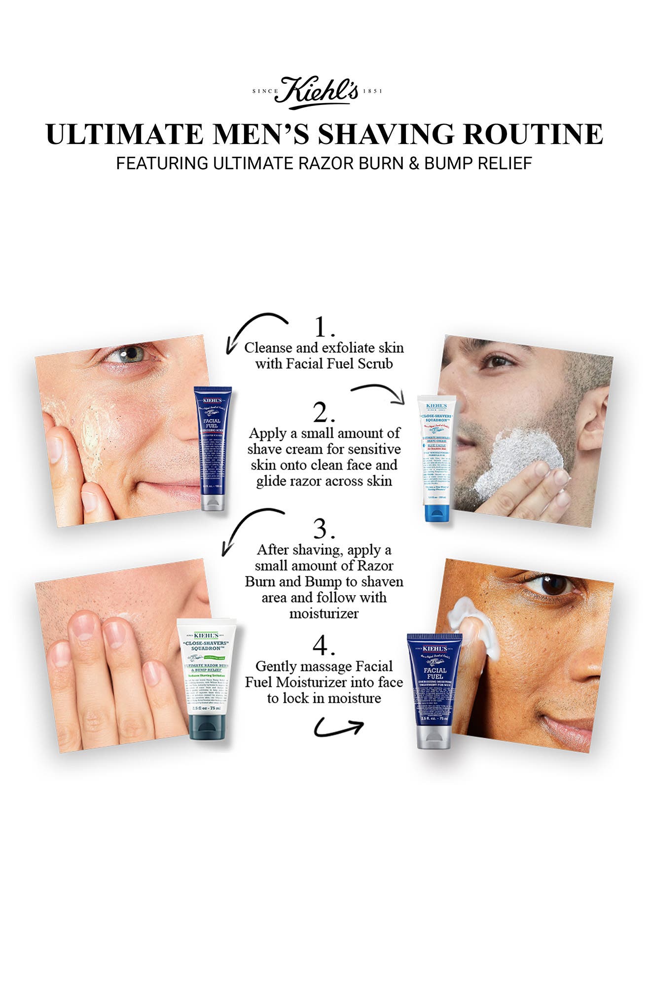 Kiehl's Since 1851 Ultimate Razor Burn & Bump Relief After Shave Cream