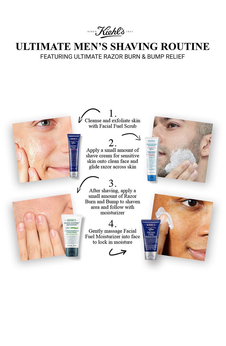 Kiehl's Since 1851 Ultimate Razor Burn & Bump Relief After Shave Cream Nordstrom