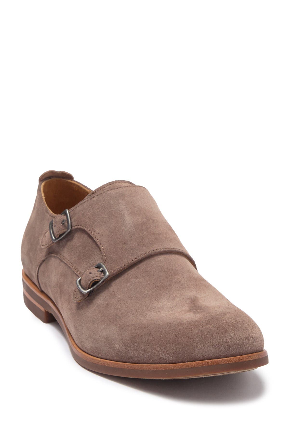 Clark Leather Double Monk Strap Derby 