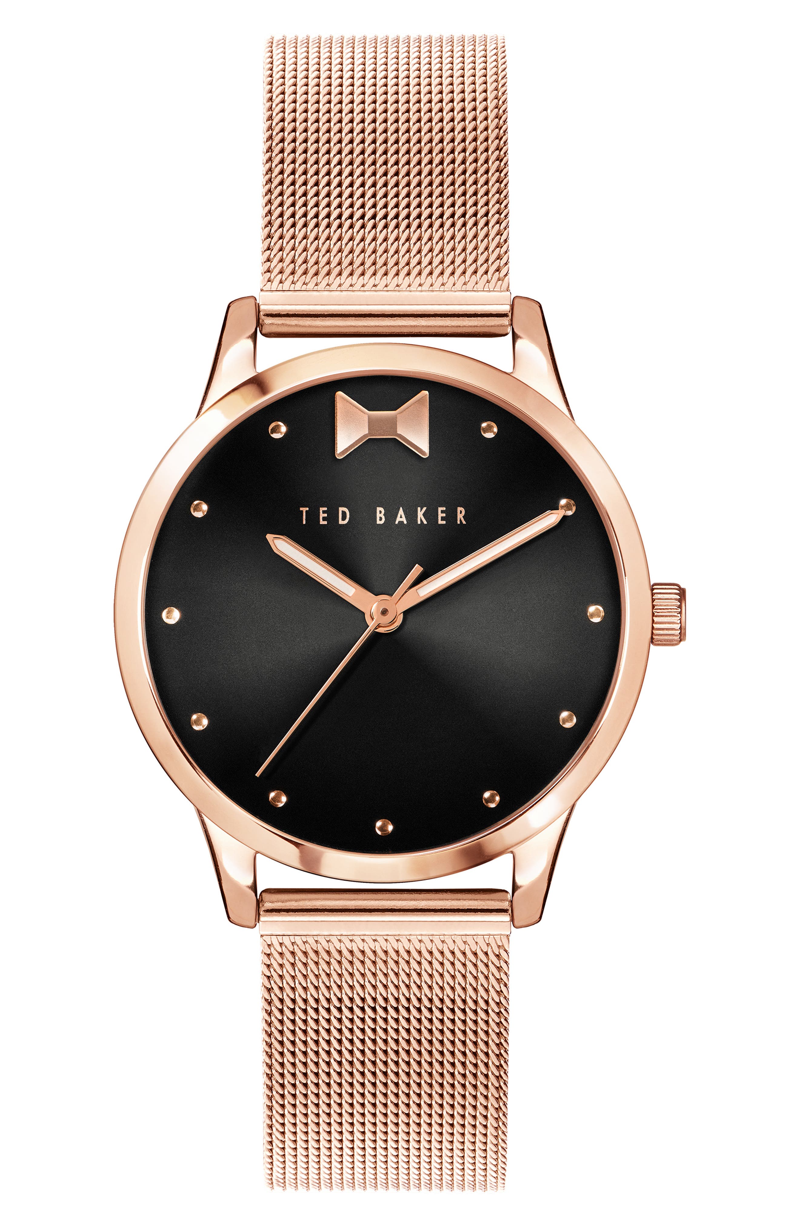 ted baker ladies rose gold watch