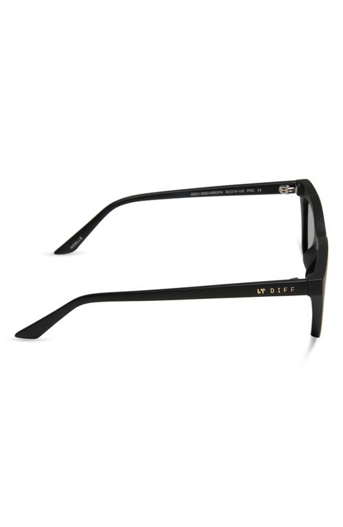 Diff Noelle 50mm Cat Eye Sunglasses In Matte Black
