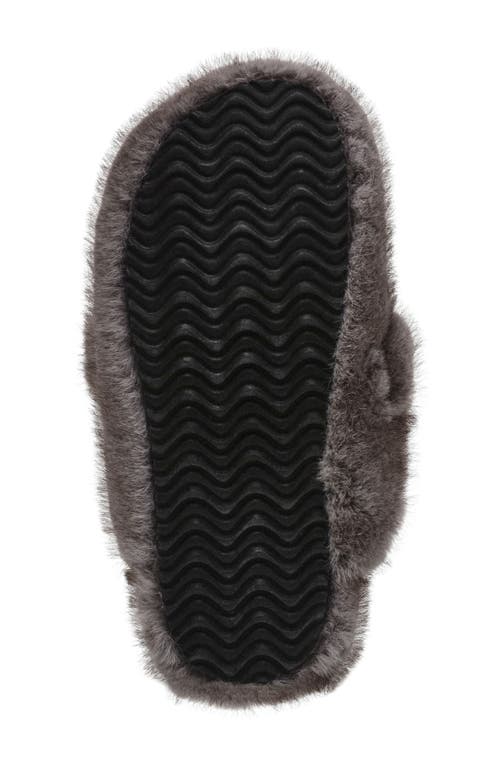 Shop Steve Madden Bohan Faux Fur Mule In Grey