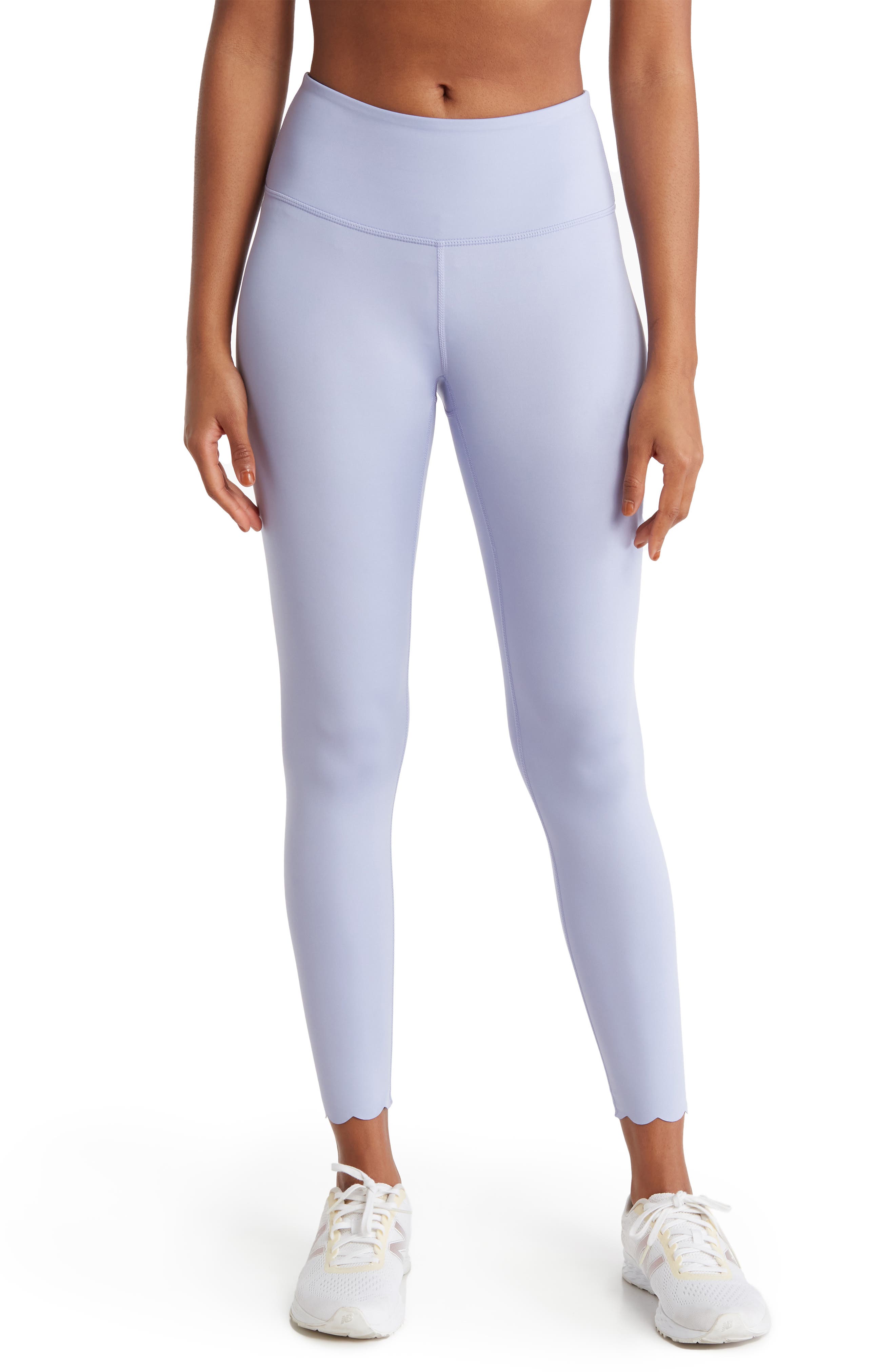 White Exercise Leggings