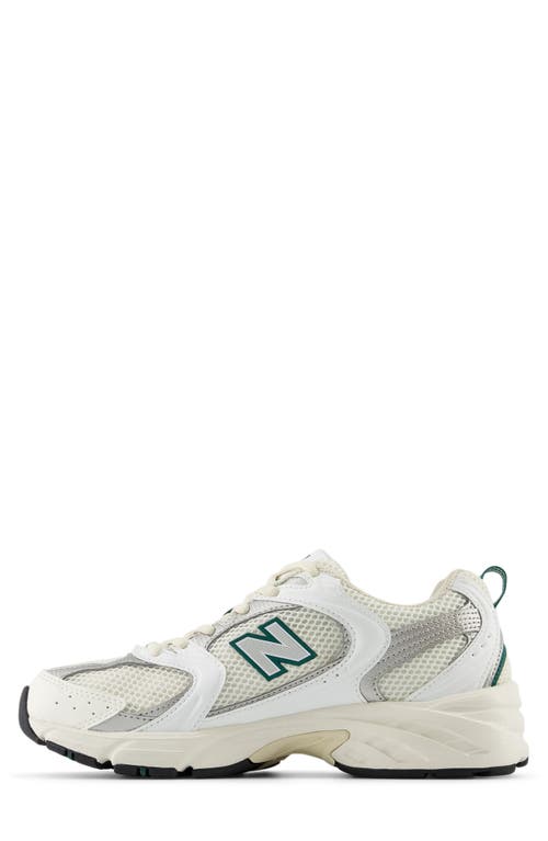 Shop New Balance Gender Inclusive 530 Sneaker In Sea Salt/green
