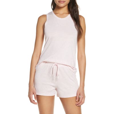 Papinelle Gemma Spot Short Pajamas, Pink