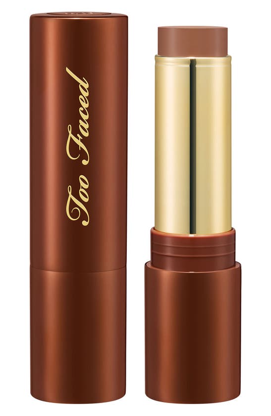 Too Faced Chocolate Soleil Melting Bronzing & Sculpting Stick Chocolate Souffle 0.282 oz In Chocolate Souffle
