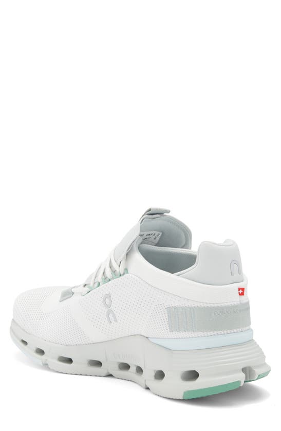 Shop On Cloudnova Sneaker In Undyed White/ Glacier