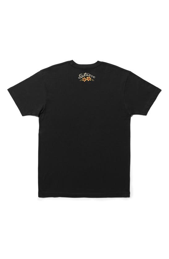 Shop Stance Keep Growing Cotton Graphic T-shirt In Black