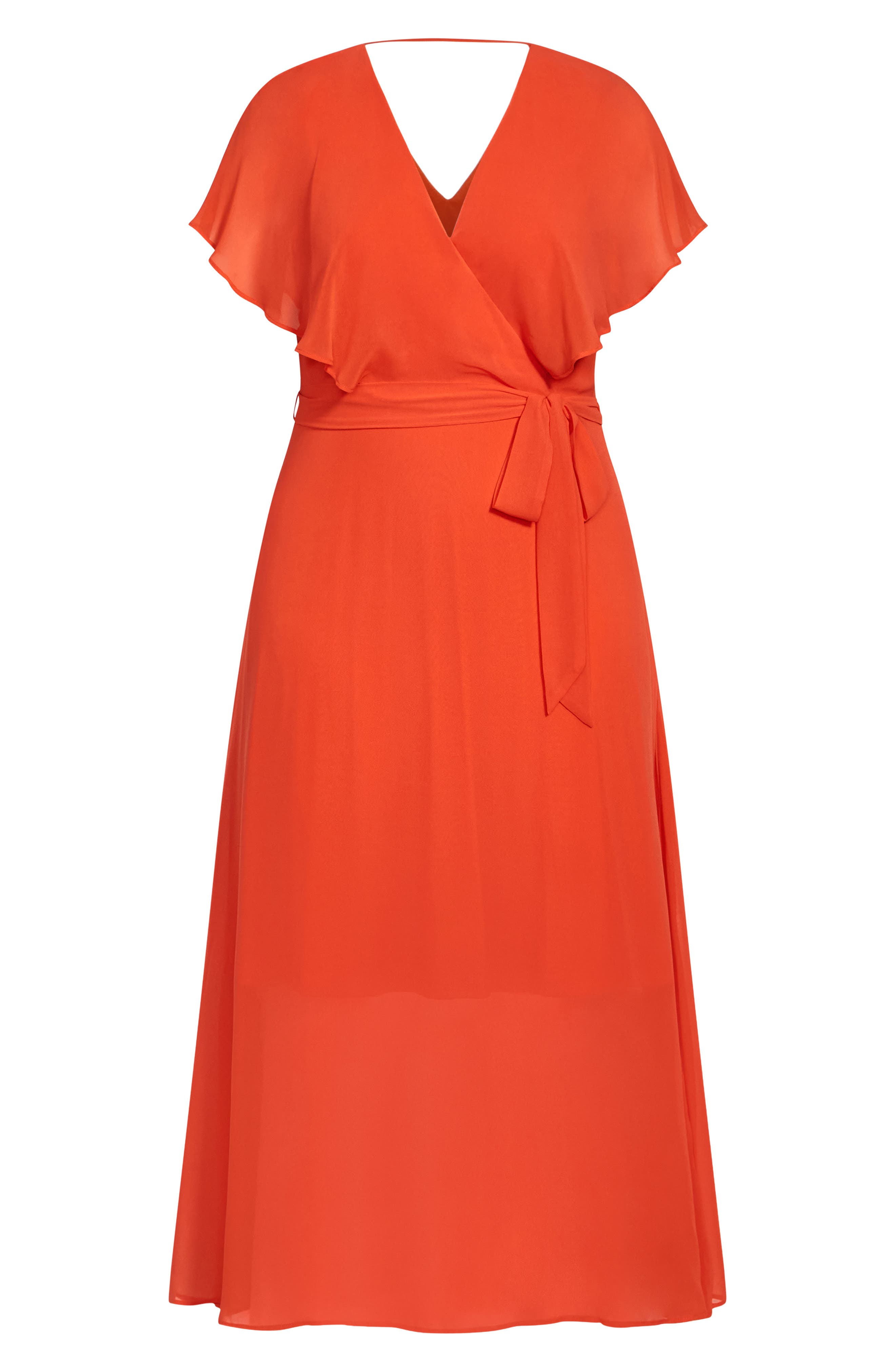 orange dresses for weddings