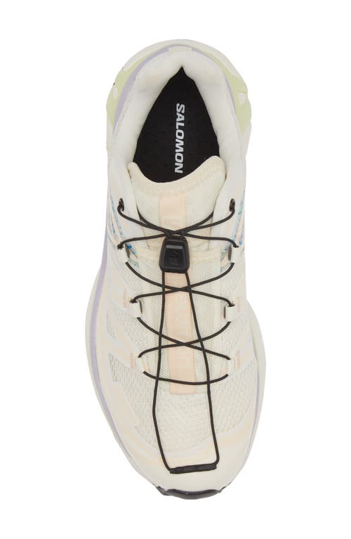 Salomon Gender Inclusive Xt-6 Mindful Sneaker In Vanilla/cloud Pink/orchid