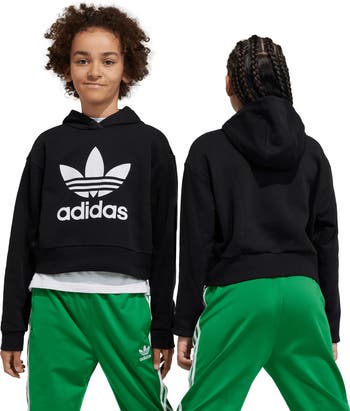 Adidas crop sweatshirt nordstrom best sale