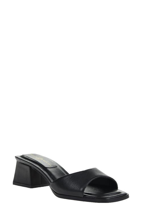 Shop Chinese Laundry Liinda Slide Sandal In Black